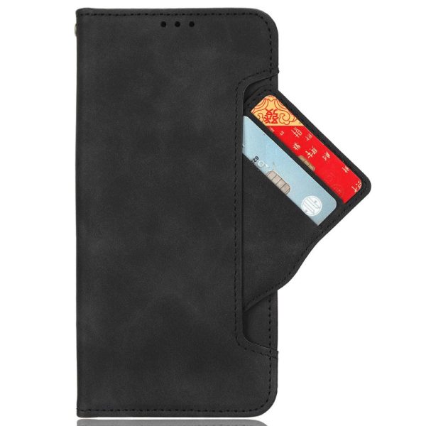 Modern-styled leather wallet case for Samsung Galaxy A06 - Black For Discount