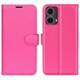 Classic Motorola Moto G85 flip case - Rose For Sale