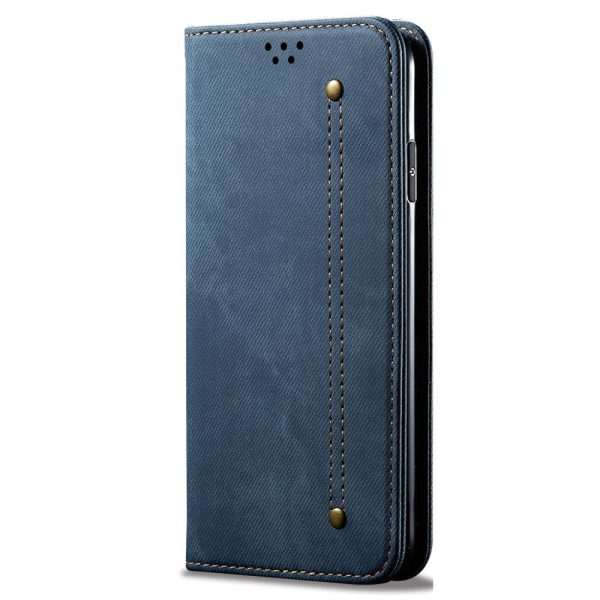 Jeans Google Pixel 9   Google Pixel 9 Pro flip case - Blue For Sale