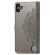 Mandala Nothing CMF Phone 1 leather case - Grey For Sale