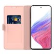 Smooth and thin premium Samsung Galaxy A16 leather case - Rose Gold Hot on Sale