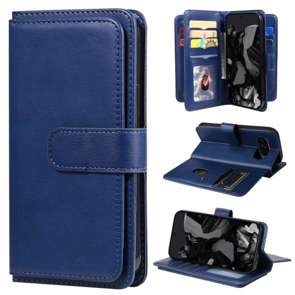 10-slot Google Pixel 9 Pro XL wallet case - Blue on Sale