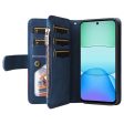 Textured Xiaomi Redmi 13   Xiaomi Redmi Note 13R leather case with strap - Blue Supply