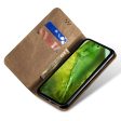 Jeans Google Pixel 9   Google Pixel 9 Pro flip case - Khaki Fashion