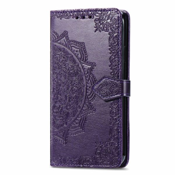 Mandala Google Pixel 9 Pro XL leather case - Purple Discount