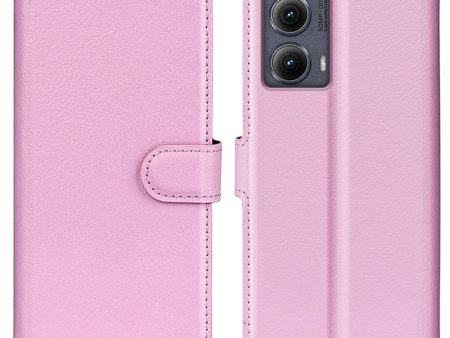 Classic Motorola Edge (2024) flip case - Pink Online Sale