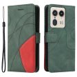 Textured Motorola Edge 50 Ultra   Motorola Moto X50 Ultra leather case with strap - Green Supply