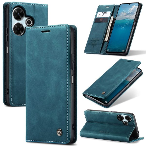 CaseMe Xiaomi Redmi 13   Xiaomi Redmi Note 13R vintage case - Blue Online now