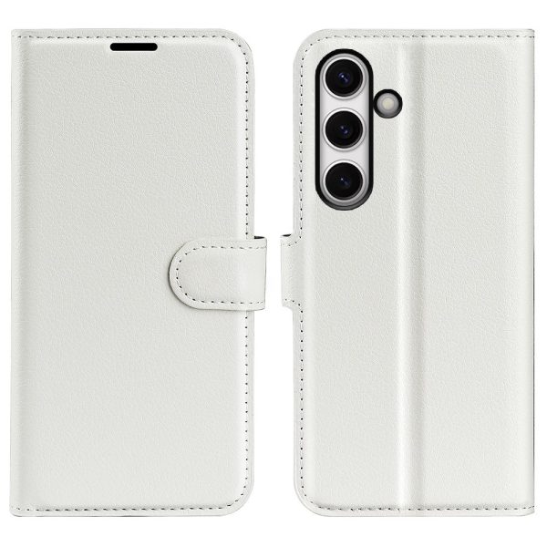 Classic Samsung Galaxy S24 FE flip case - White Discount