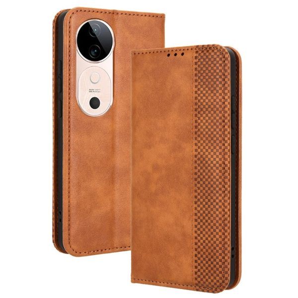 Bofink Vintage vivo S19 leather case - Brown Sale