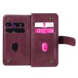 10-slot Google Pixel 7a wallet case - Wine Red For Cheap