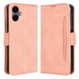 Modern-styled leather wallet case for Samsung Galaxy A06 - Pink Online Sale