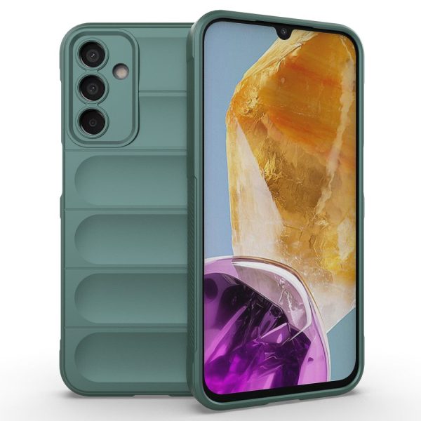 Soft gripformed Samsung Galaxy M15 cover - Green Fashion