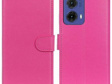 Classic Motorola Moto G85 flip case - Rose For Sale