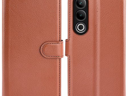 Classic OnePlus Ace 3V flip case - Brown For Cheap