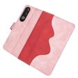 Two-color OnePlus Nord CE4   Oppo K12 leather flip case - Pink Cheap