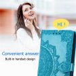 Mandala Huawei Pura 70 leather case - Blue Sale