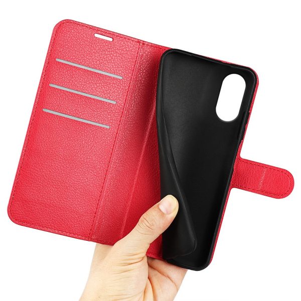 Classic Motorola Moto G Play (2024) flip case - Red Online Sale