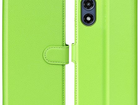 Classic Motorola Moto G Play (2024) flip case - Green Online Sale