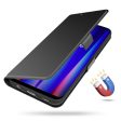 Smooth and thin premium OnePlus Ace 3 Pro leather case - Black Hot on Sale