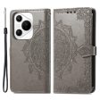 Mandala Huawei Pura 70 leather case - Grey Online Sale