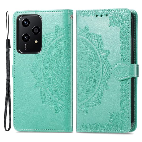 Mandala Honor 200 Lite leather case - Green Online now