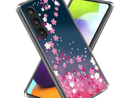 Deco Samsung Galaxy A14   Samsung Galaxy A14 5G phone cover - Pink Flowers Hot on Sale