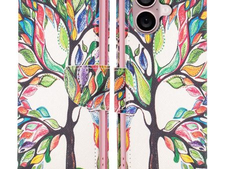 Wonderland iPhone 16 Plus flip case - Life Tree Online now