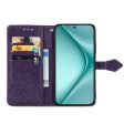 Mandala Huawei Pura 70 leather case - Purple For Sale