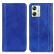 Motorola Moto G64   Motorola Moto G54 Power genuine leather case with magnetic closure - Blue Cheap