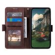 Surburbian iPhone 16 Plus leather flip case - Brown Sale