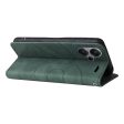 Textured Xiaomi Redmi Note 13 Pro Plus leather case with strap - Green Online Hot Sale