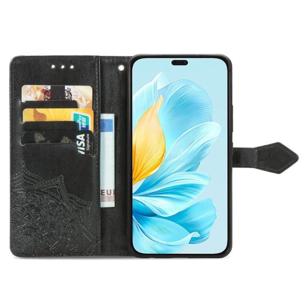 Mandala Honor 200 Lite leather case - Black For Sale