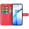 Classic OnePlus Ace 3V flip case - Red Fashion