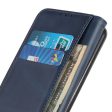 Wallet-style genuine leather Motorola Moto G64 flipcase - Blue Online Hot Sale