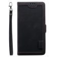 Surburbian iPhone 16 Plus leather flip case - Black Online now