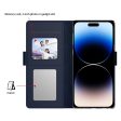 iPhone 16 phone case with make-up mirror and slick design - Blue Online