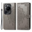 Mandala Huawei Pura 70 Ultra leather case - Grey Supply