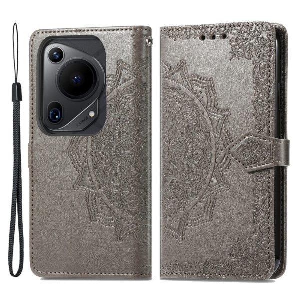 Mandala Huawei Pura 70 Ultra leather case - Grey Supply