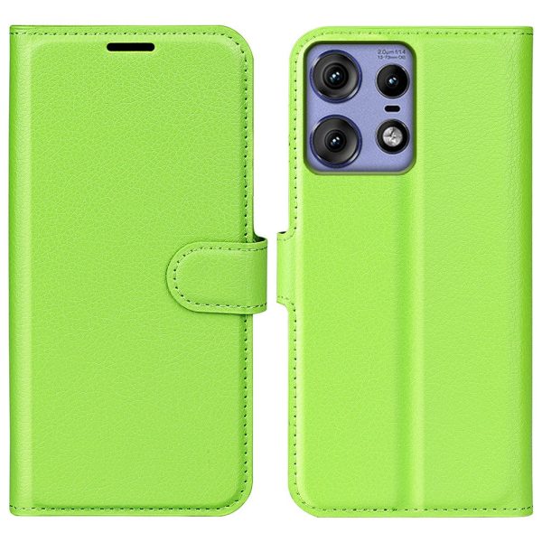 Classic Motorola Edge 50 Pro flip case - Green Discount