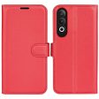 Classic OnePlus Nord CE4   Oppo K12 flip case - Red Discount