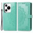 Mandala Huawei Pura 70 leather case - Green Hot on Sale