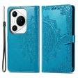 Mandala Huawei Pura 70 Pro   Huawei Pura 70 Pro Plus leather case - Blue For Sale