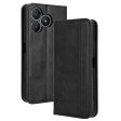 Bofink Vintage Wiko T20 leather case - Black Fashion