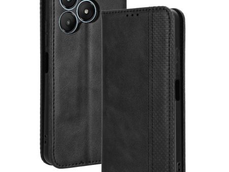 Bofink Vintage Wiko T20 leather case - Black Fashion