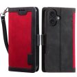 Surburbian iPhone 16 Plus leather flip case - Red Hot on Sale