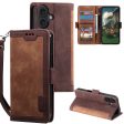 Surburbian iPhone 16 Plus leather flip case - Brown Sale