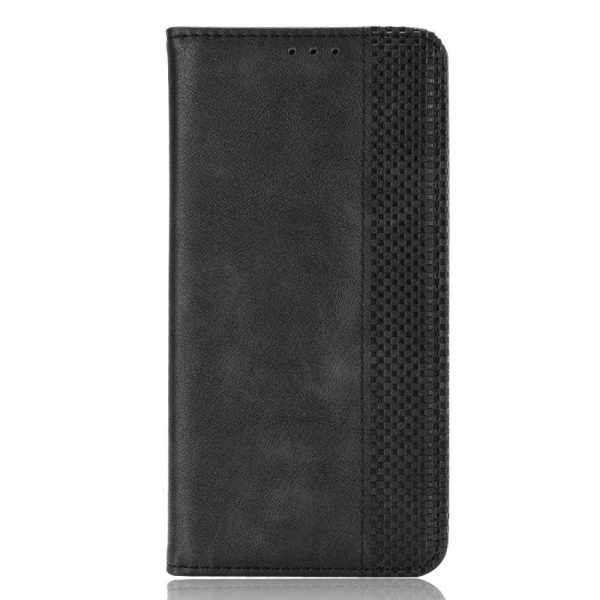 Bofink Vintage Realme C63   Xiaomi Poco C61   Realme Narzo N63 leather case - Black Sale