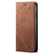 Jeans Huawei Pura 70 flip case - Coffee For Cheap