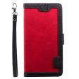 Surburbian iPhone 16 Plus leather flip case - Red Hot on Sale